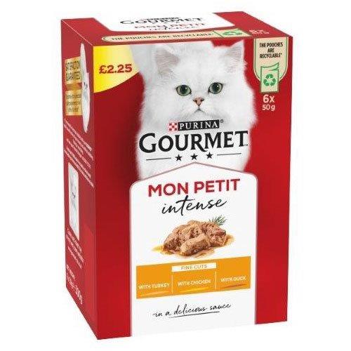 (STANDARD) Gourmet Mon Petit Pouches Chicken PM £2.45 (6 x 50g)