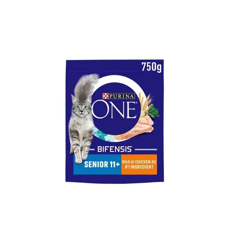 (Disontinued) Purina ONE Senior 11+ Dry Cat Food Chicken 750g