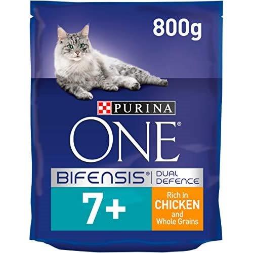 (Disontinued) Purina ONE Senior 7+ Dry Cat Food Chicken 800g