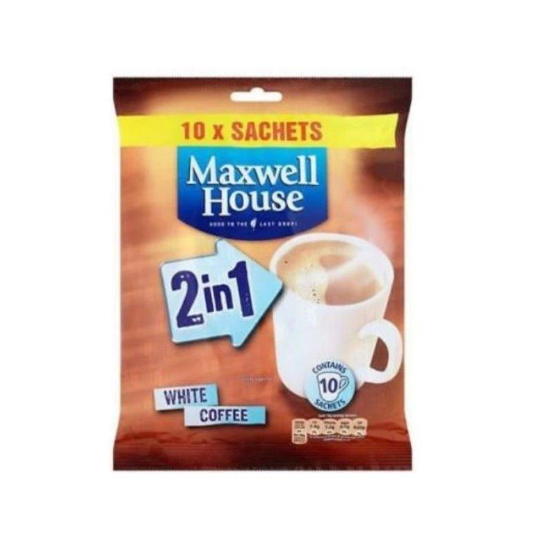 (DELIST) Maxwell House Instant 2in1 Coffee Sachets (10 x 15.2g) 152g