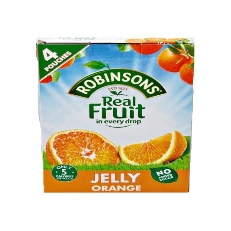 (DELIST) Robinsons Orange Jelly Pouches 4pk (4 x 80g) 320g