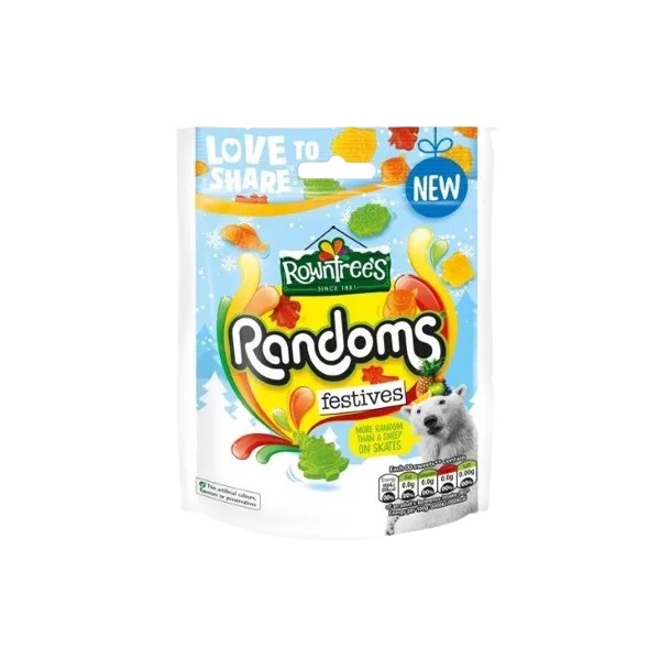 (Discontinued) Rowntrees Randoms Festive Pouch 130g
