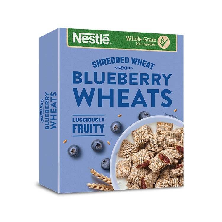 (DISCONTINUED) Nestle Shredded Wheat Fruity Bites Blueberry 450g