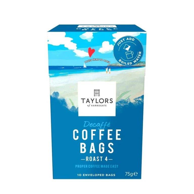 Taylors Decaffe Coffee Bags 75g