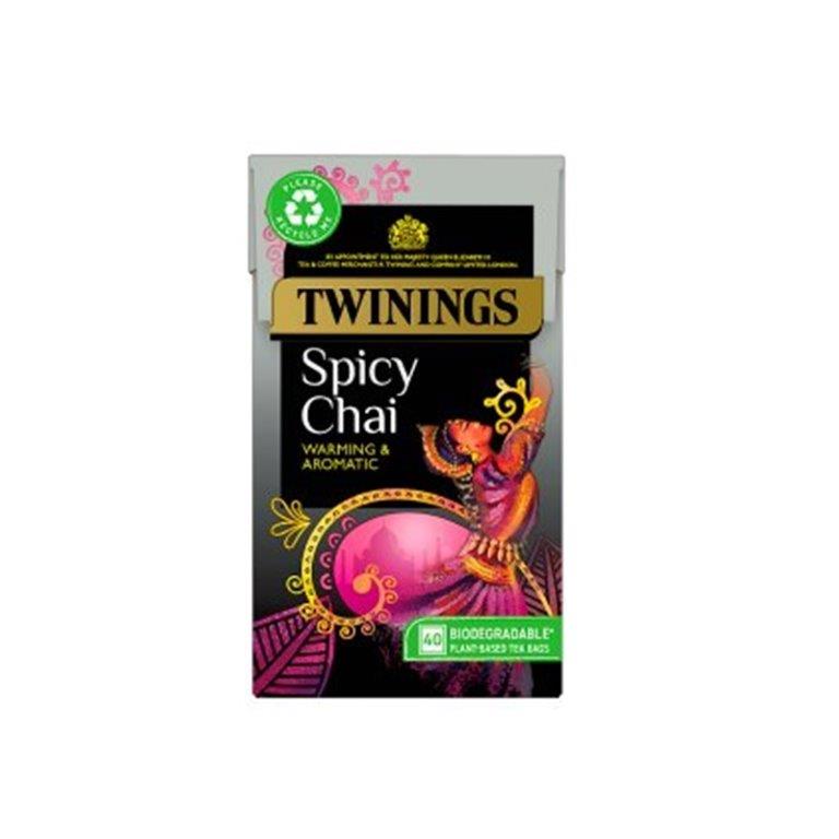 (Discontinued) Twinings Spicy Chai Tea 40s