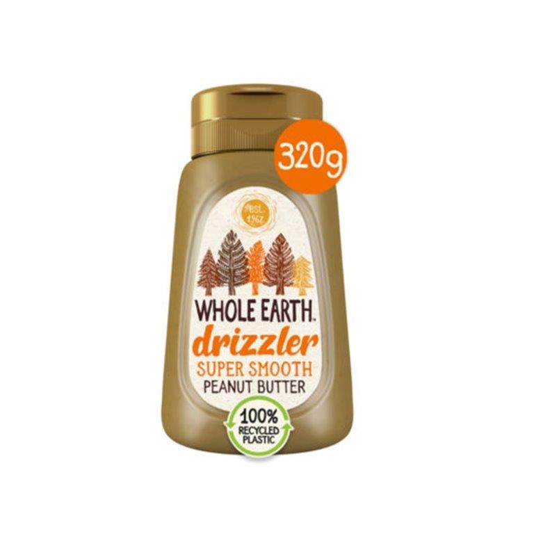 (DELIST) Whole Earth Smooth Peanut Butter Drizzler 320g