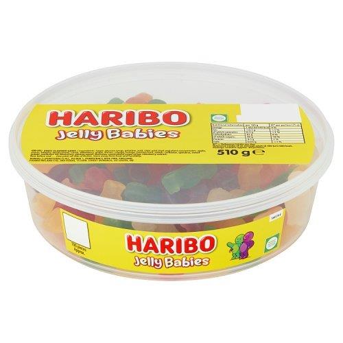 Haribo Jelly Babies Tub 510g