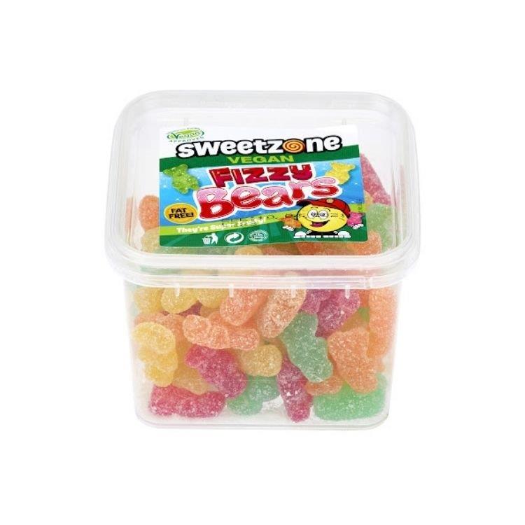 Sweetzone Vegan Fizzy Bears Tubs 170g
