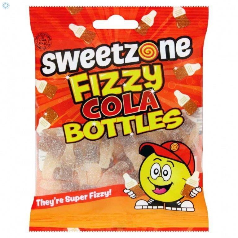(STANDARD) Sweetzone Fizzy Cola Bottles Bag 90g
