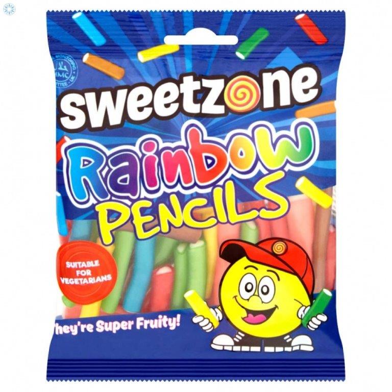 Sweetzone Rainbow Pencils Bag 90g