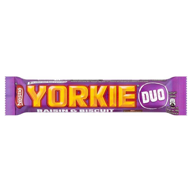 Yorkie Duo Raisin & Biscuit 66g