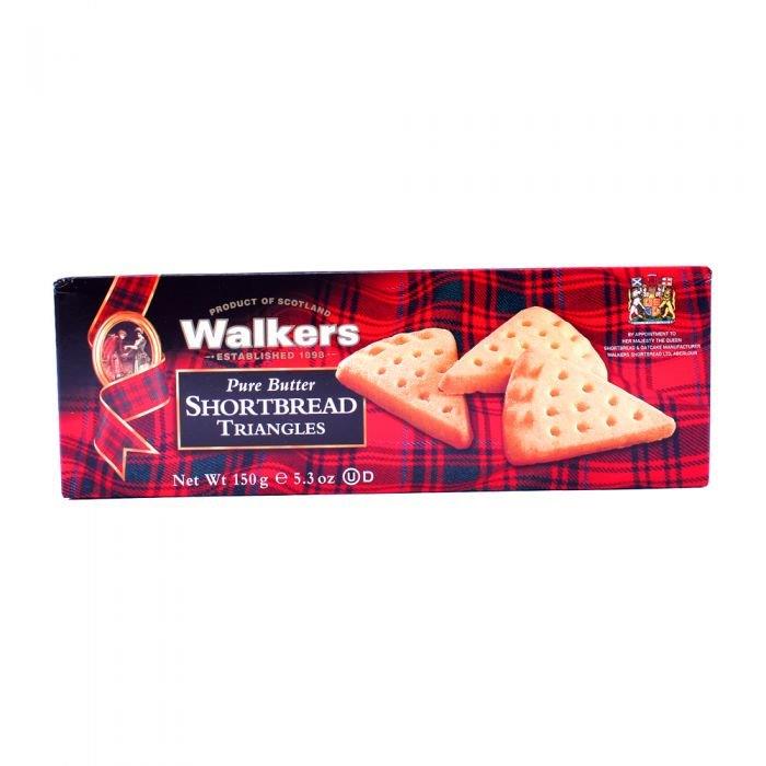(DELIST) Walkers Pure Butter Shortbread Triangles 150g