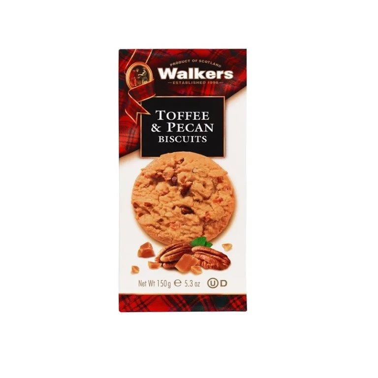 (DELIST) Walkers Toffee & Pecan Biscuits 150g