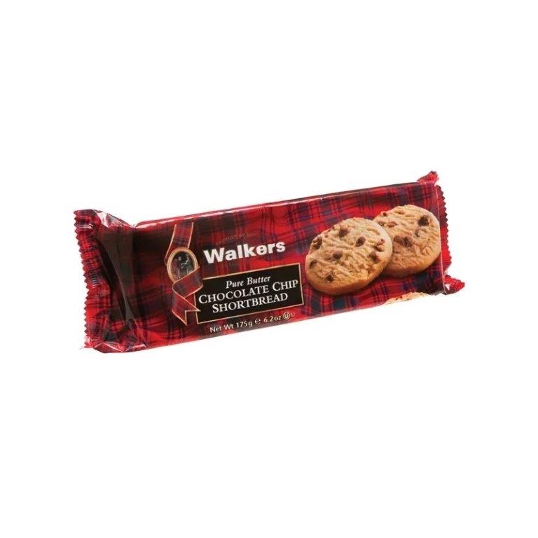 (DELIST) Walkers Chocolate Chip Shortbread Cello 175g