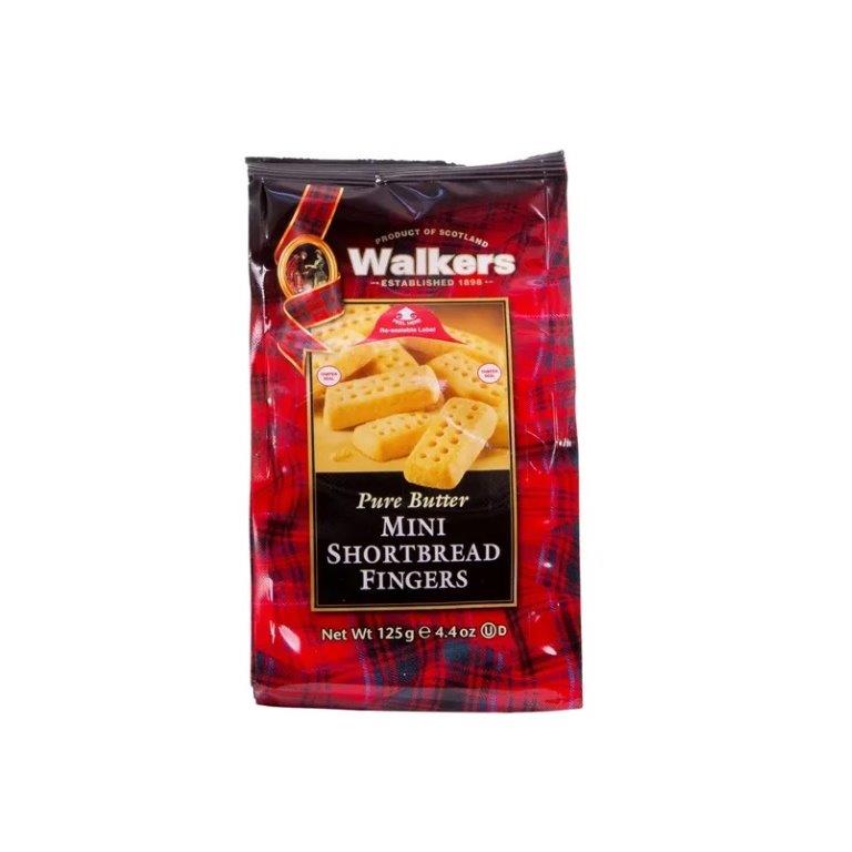 (DELIST) Walkers Mini Shortbread Fingers Bag 125g