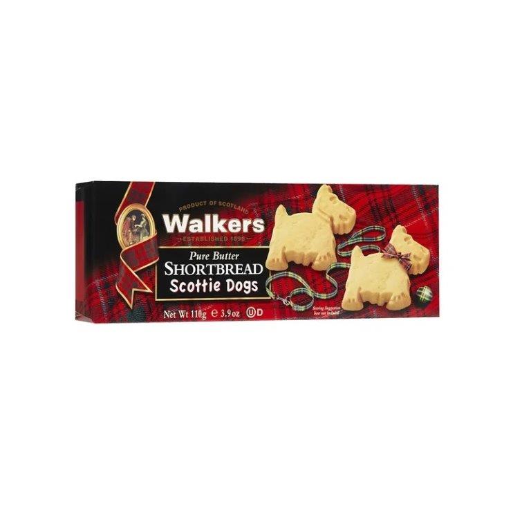 (DELIST) Walkers Scottie Dog Shaped Shortbread 110g
