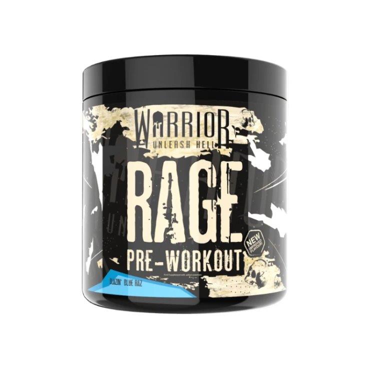 Warrior Rage Blue Raspberry 392g
