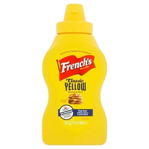 (DELIST)Frenchs Classic Yellow Mustard Squeezy 226g (HS)