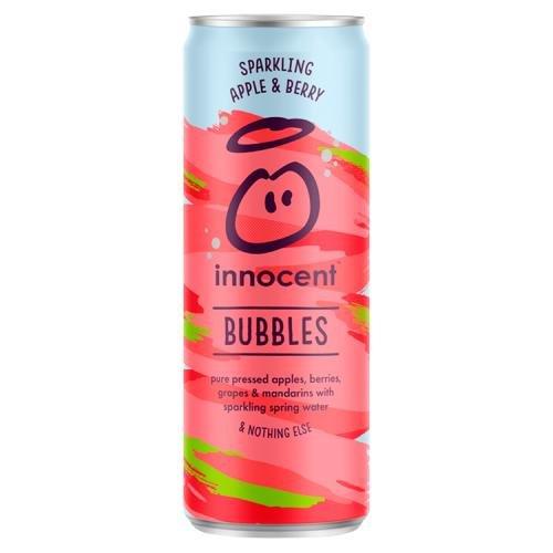 (DELIST)Innocent Bubbles Apple & Berry 330ml