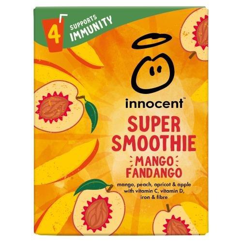 (DELIST)Innocent Super Kids Mango & Peach (4 x 150ml)