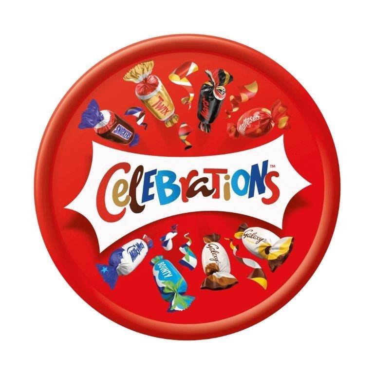 (STANDARD) Celebrations Tub 550g