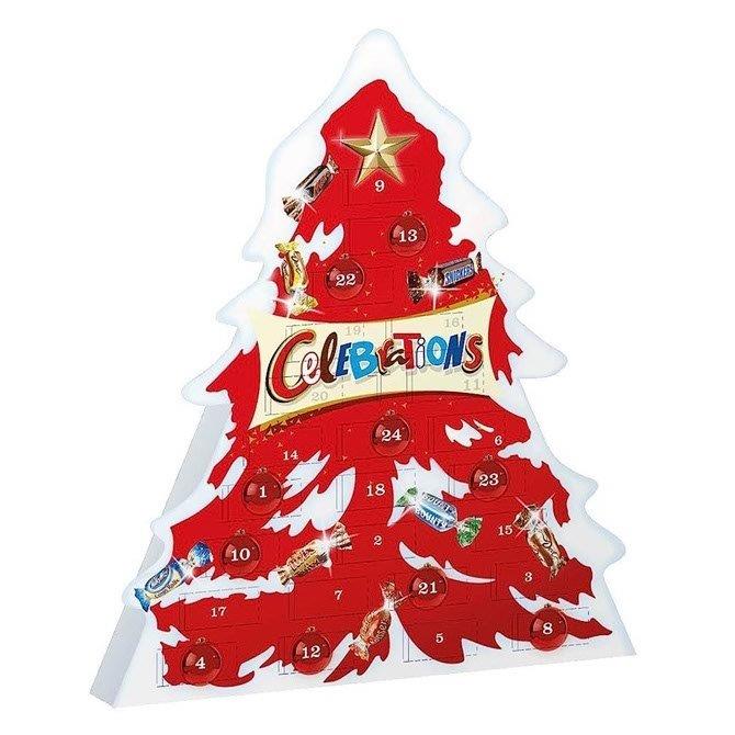 (DISCONTINUED) Celebrations Advent Calendar 215g