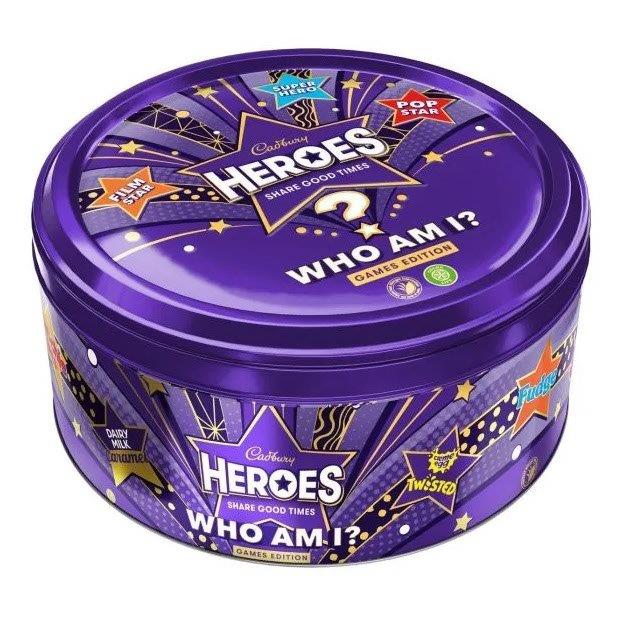 (Discontinued) Cadbury Heroes Game Tin 750g