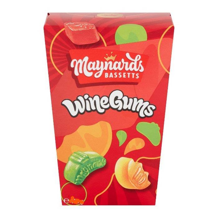 (STANDARD) Maynards Bassetts Wine Gums Carton 350g
