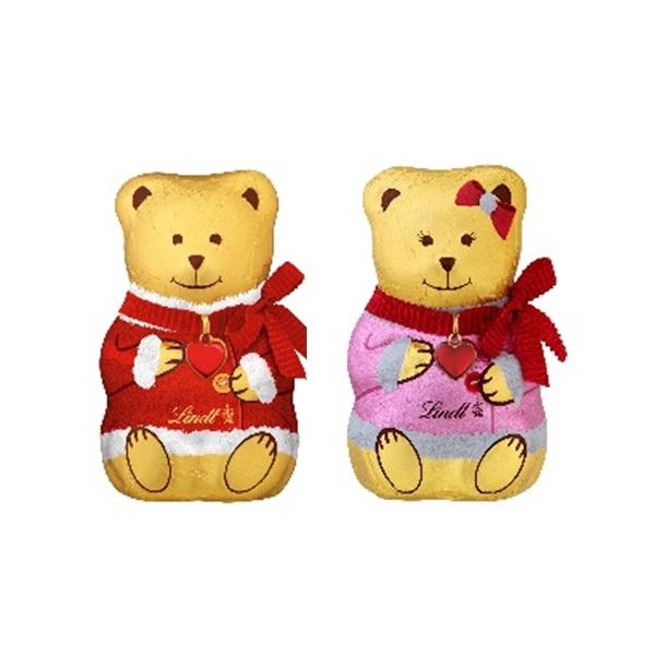 (Discontinued) Lindt Mr&Mrs Teddy Mixed Case 100g
