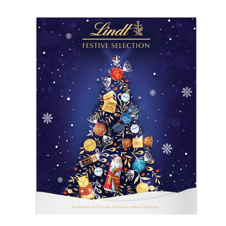 (Discontinued) Lindt Festive Selection Advent Calendar 289g