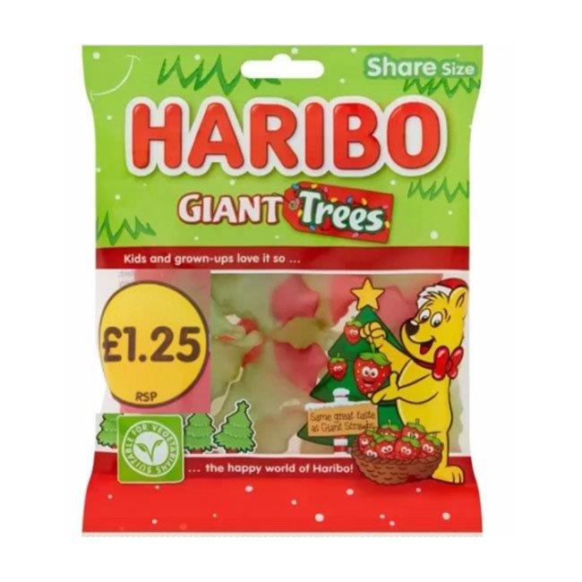(Discontinued) Haribo Giant Trees Bag PM £1.25 140g