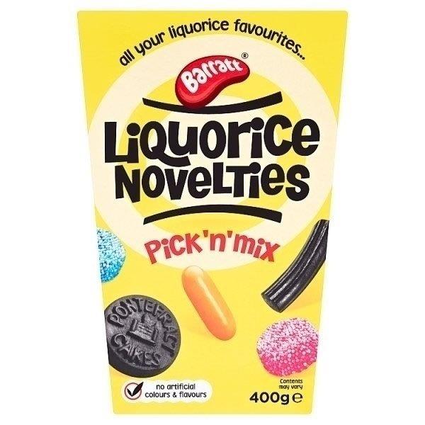 Barratt Liquorice Novelties Carton 400g