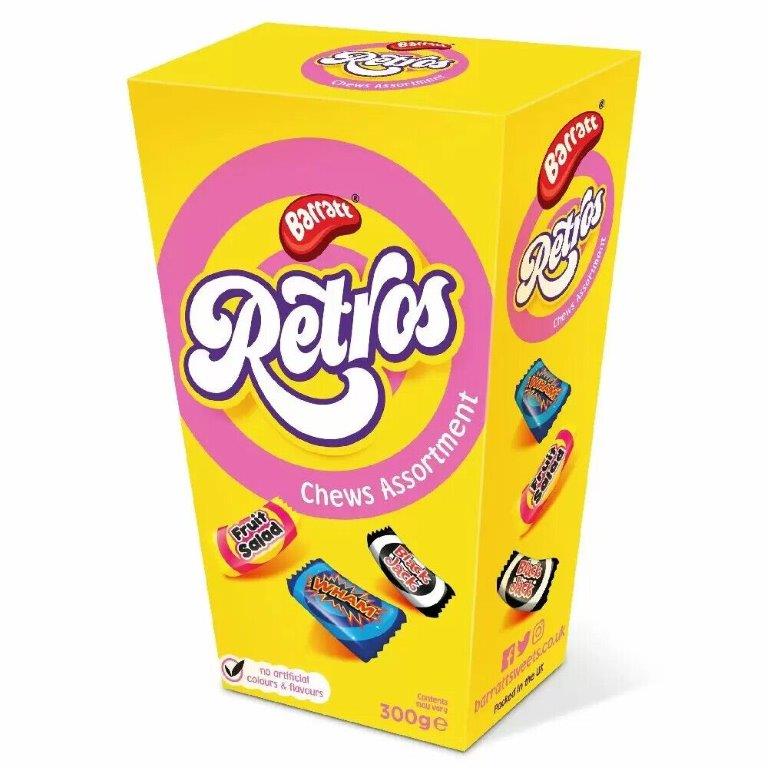 Barratt Retro Chew Carton 300g