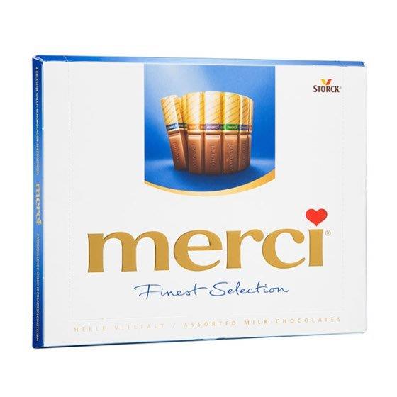 (DELIST)Merci Milk Finest Selection 250g