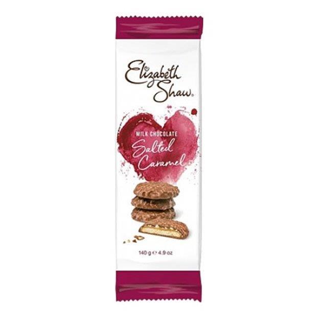 (STANDARD) Elizabeth Shaw Milk Chocolate Salted Caramel Biscuits 140g