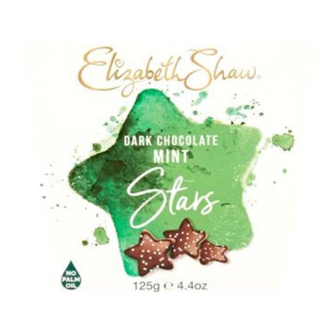 (DELIST)Elizabeth Shaw Dark Mint Stars 125g
