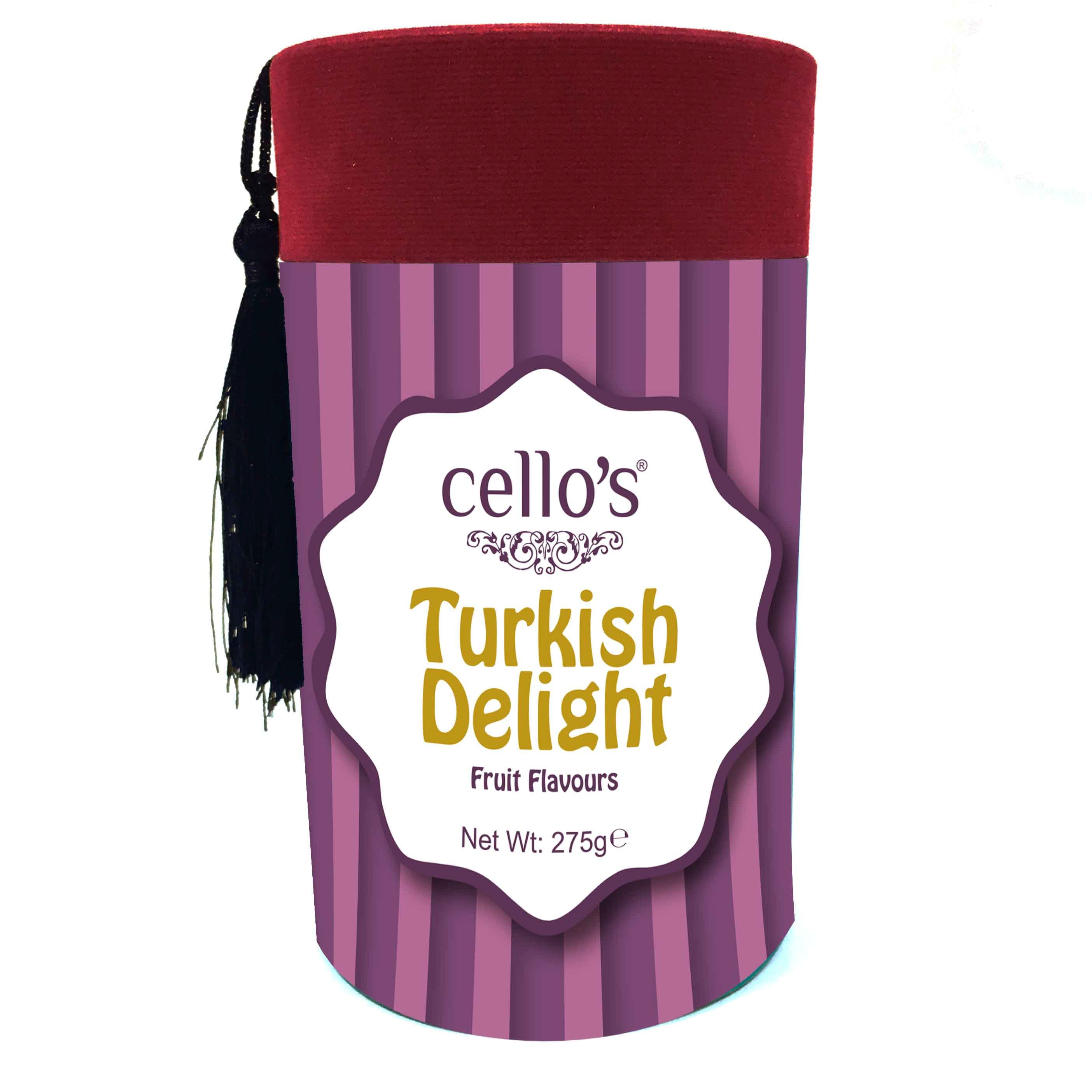 (DELIST)Loqumania Turkish Delight Fez Hat Assorted 275g