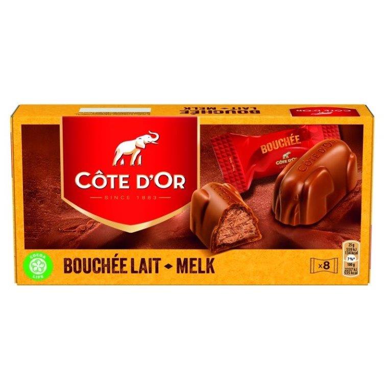 (Discontinued) Cote D'Or Milk Chocolate Bouchee Filled With Praline 200g
