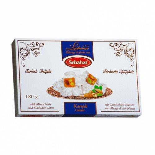 (DELIST)Sebahat Mixed Nut Turkish Delight In Gift Box 180g