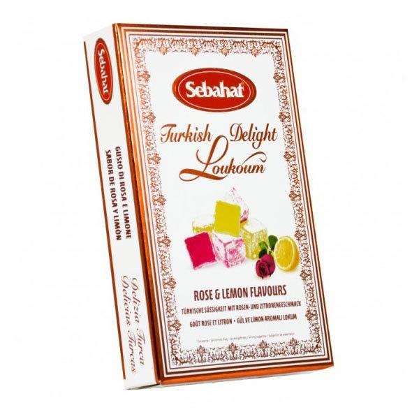 (DELIST)Sebahat Rose And Lemon Turkish Delight In Gift Box 200g
