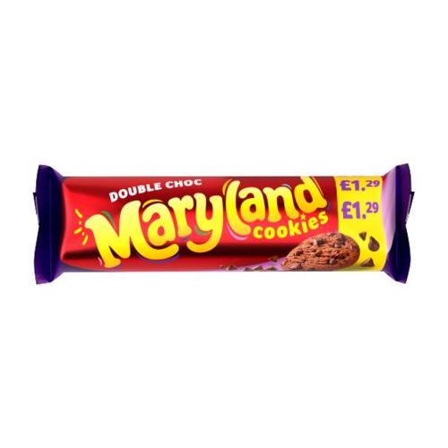 (STANDARD) Maryland Cookies Double Choc Chip PM £1.59 200g