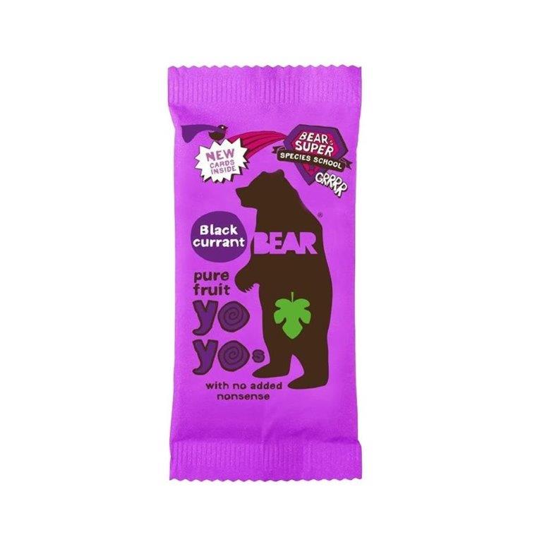 (DELIST) Bear Yoyos Blackcurrant 20g