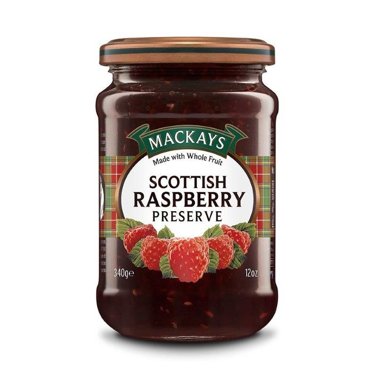 (DELIST) Mackays Scottish Raspberry Preserve 340g