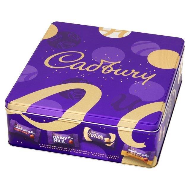 (Discontinued) Cadbury Dairy Milk Chunks Tin 720g