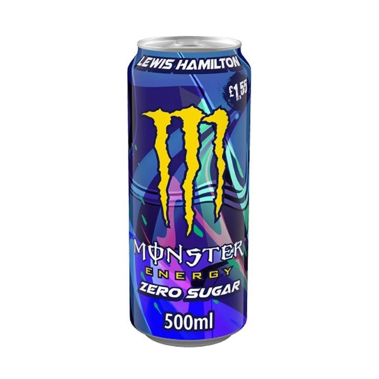 (STANDARD) Monster Energy Lewis Hamilton Zero 500ml PMP