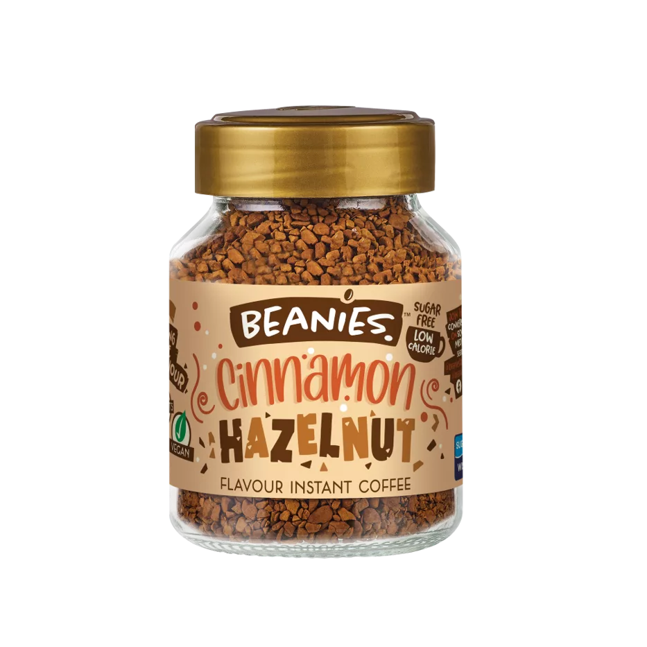 (STANDARD) Beanies Cinnamon Hazelnut Coffee 50g