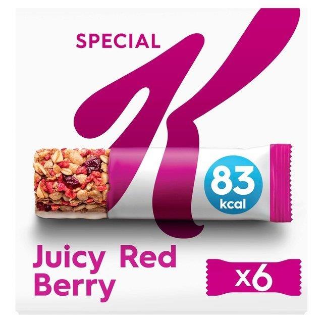 Kelloggs Special K Juicy Red Berry Bars 6pk (6 x 21.5g)