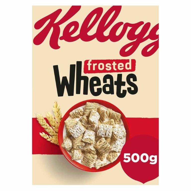 (STANDARD) Kelloggs Wheats Frosted Cereal 500g