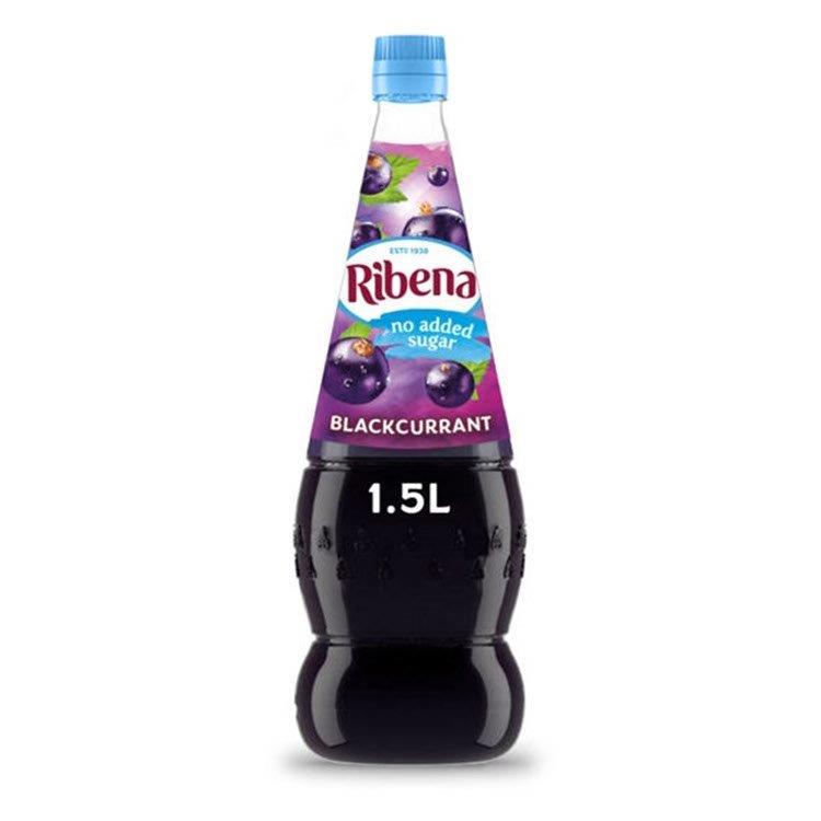 Ribena Cordial Blackcurrant NAS 1.5Ltr PET