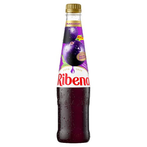 Ribena Blackcurrant PM £1.69 600ml